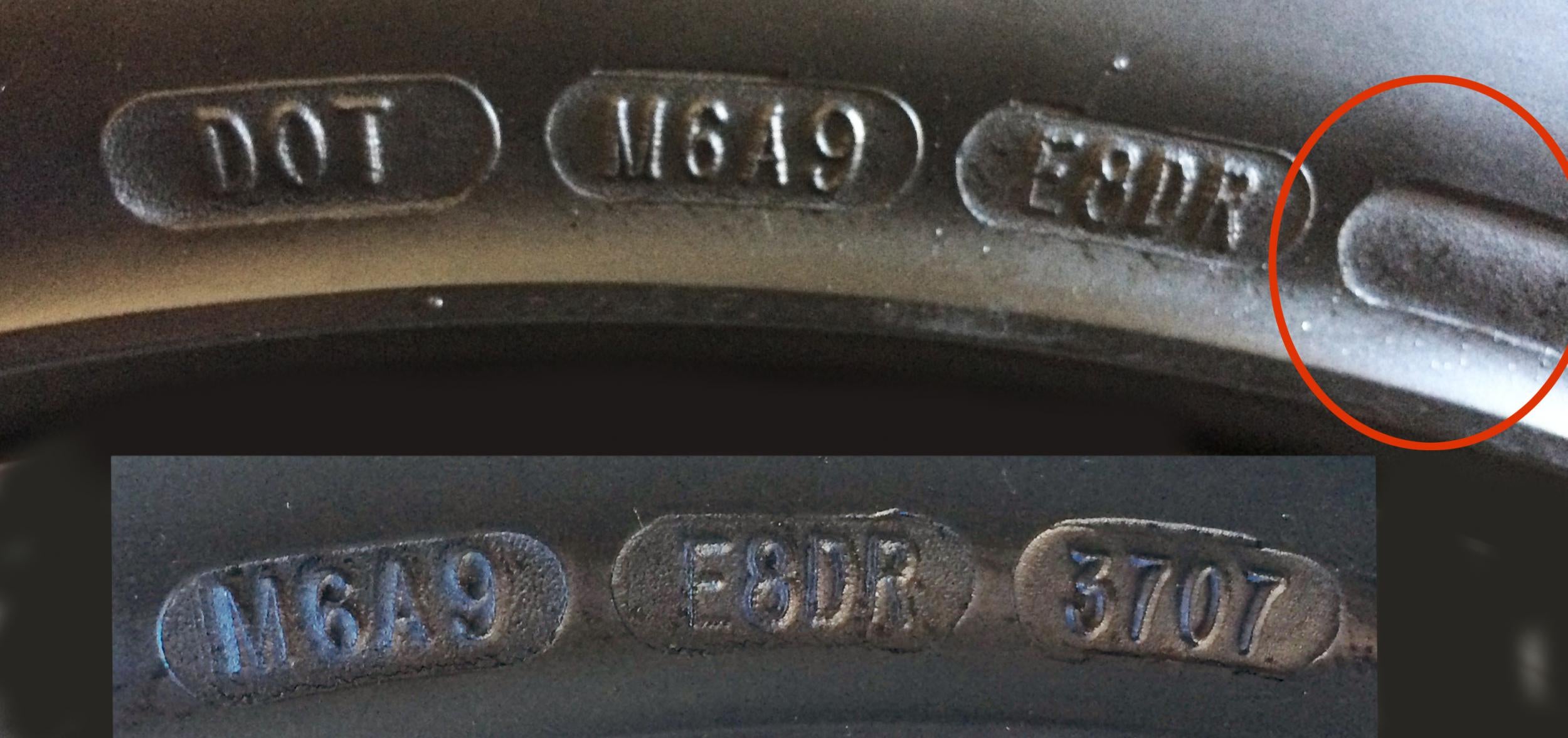 08 GXP DOT Tire Date Code BLANK! | Pontiac Solstice Forum